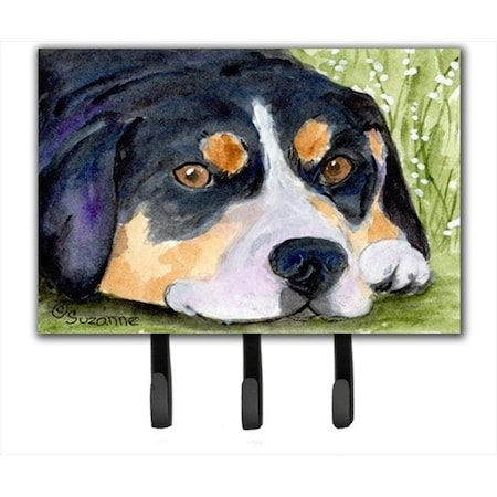 Carolines Treasures Carolines Treasures SS8596TH68 Entlebucher Mountain Dog Leash Holder Or Key Hook SS8596TH68